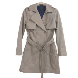 A|X Armani Exchange classic trench coat xs